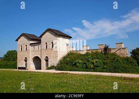 Geografia / viaggio, Germania, Baviera, Weissenburg, gate of the Limes Fort Biriciana, Weissenburg, MidD, Additional-Rights-Clearance-Info-Not-Available Foto Stock