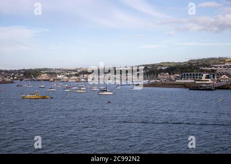 Monte Batten dal Hoe, Plymouth Foto Stock