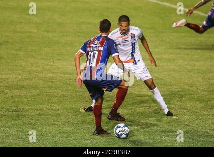 Salvador, Brasile. 29 luglio 2020. Finale del Copa do Nordeste 2020, partita che si tiene allo stadio Pituaçu, a Salvador, Bahia, Brasile. Credit: Tago Caldas/FotoArena/Alamy Live News Foto Stock