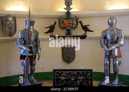 Castello di Marechal Vauban, Bazoche, Nièvre, Morvan, regione Franca Contea della Borgogna, Francia Foto Stock