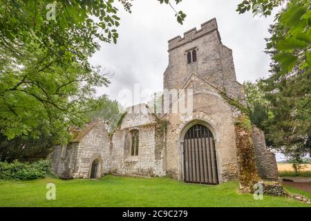 Chiesa di Santa Maria Eastwell, Kent. Foto Stock
