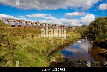 Big Water of Fleet Viaduct utilizzato nel film TV 99 passi Foto Stock