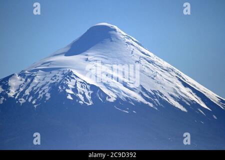 Monte Osornao vulcano, Cile Foto Stock