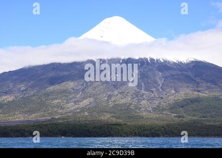 Monte Osornao vulcano, Cile Foto Stock