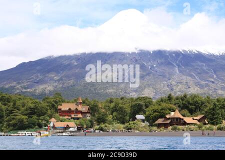 Monte Osornao vulcano, Cile Foto Stock