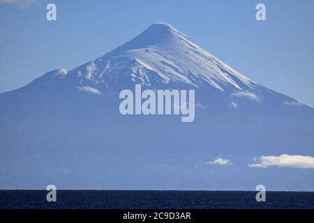 Monte Osornao vulcano, Cile Foto Stock