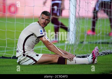 Torino (Italia). 29 luglio 2020. Serie Italiana A. Torino FC vs come Roma.Edin Dzeko di AS Roma . Foto Stock