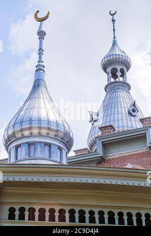 Tampa Florida,University of Tampa,1891 Tampa Bay Water,hotel hotel hotel alloggio motel motel,Henry B. Plant Museum,campus,visitatori viaggio a. Foto Stock