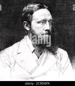 RICHARD JEFFRIES (1848-1887) scrittore di natura inglese Foto Stock