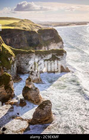 Whiterocks, Portrush, Co. Antrim, Irlanda del Nord Foto Stock