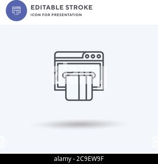 Vettore delle icone del rapporto d'oro, segno piatto pieno, pittogramma solido isolato su bianco, illustrazione del logo. Icona del rapporto d'oro per la presentazione. Illustrazione Vettoriale