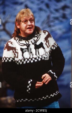 Wetten dass, Spielshow, Deutschland 1992, Gaststar Dieter Krebs als Martin Foto Stock