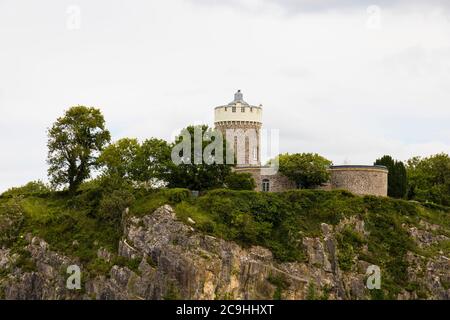 L'Osservatorio e fotocamera oscura, Clifton. Bristol, Inghilterra. Luglio 2020 Foto Stock