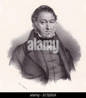 Jacques Charles Dupont de l'Eure. Foto Stock