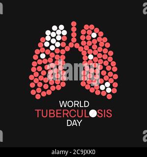 Tubercolosi, illustrazione concettuale. Foto Stock