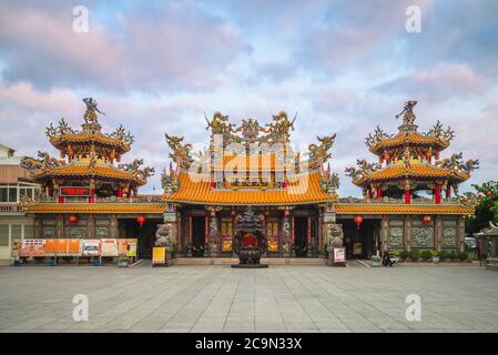 21 aprile 2020: Il Tempio Taitung Tianhau Mazu situato nella città di Taitung, taiwan, è l'unico tempio ufficialmente sanzionato di Mazu nell'est di Taiwan dedicato Foto Stock