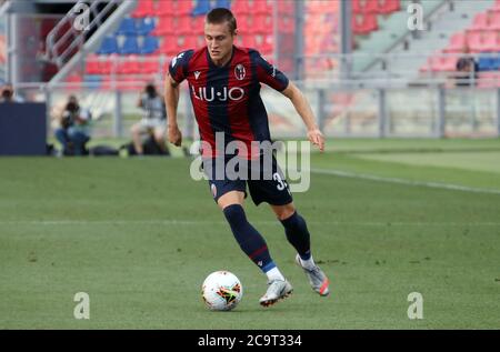 Bologna, Italia. 01 gennaio 2020. Calcio serie A - Bologna FC - Mattias Svanberg durante ARCHIVIO - Bologna FC serie a stagione 2019/2020, serie italiana UNA partita di calcio a Bologna, Italia, Gennaio 01 2020 Credit: Independent Photo Agency/Alamy Live News Foto Stock