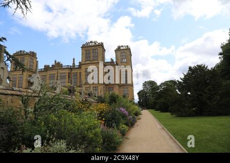 Hardwick Hall National Trust 2020 Foto Stock