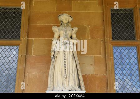 Hardwick Hall National Trust 2020 Foto Stock