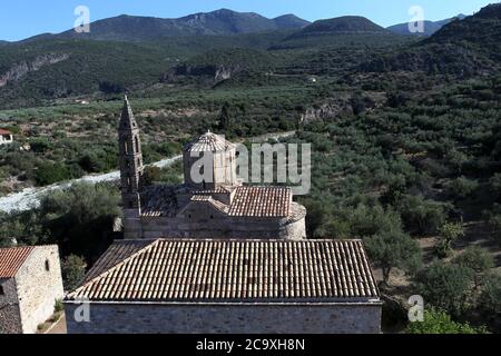 Kardamyli nel Peloponneso Grecia Foto Stock