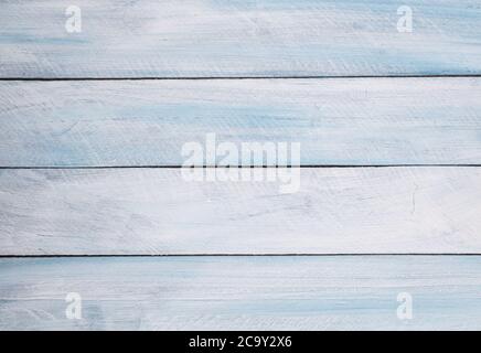 Blu chiaro shabby chic tessuto di legno sfondo Foto Stock