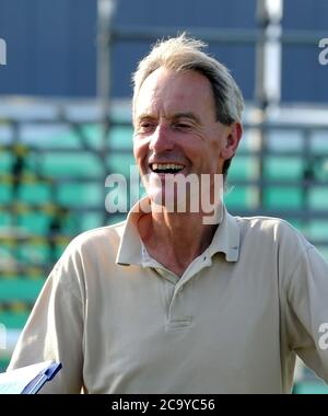 Chris Bartle UK allenatore di performance per il British Three Day Event Team Equestrian Foto Stock