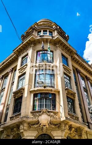 Gli edifici nel centro di Sao Paulo, Brasile Foto Stock