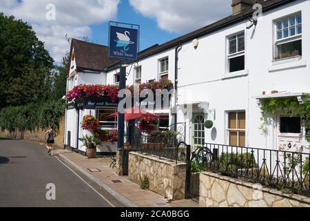 il bianco cigno pub a richmond Foto Stock