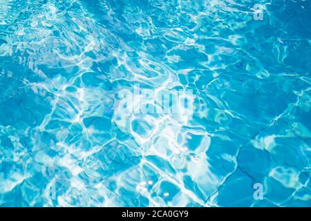 Sfondo del modello ondulato di acqua pulita Foto Stock