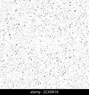 Sovrapposizione di polvere e grunge. Modello senza giunture con grana incavata. Invecchiamento, effetto sporco. Sfondo vintage astratto rumore. Immagine della grafica retrospettiva Illustrazione Vettoriale