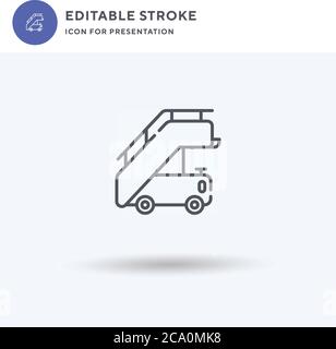 Vettore icona resistore, segno piatto riempito, pittogramma solido isolato su bianco, illustrazione del logo. Icona del resistore per la presentazione. Illustrazione Vettoriale