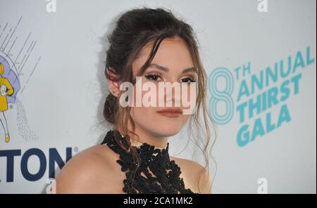 BEVERLY HILLS, CA - 18 APRILE: Ronni Hawk partecipa all'ottavo gala annuale della sete all'hotel Beverly Hilton il 18 aprile 2017 a Beverly Hills, California persone: Ronni Hawk Foto Stock