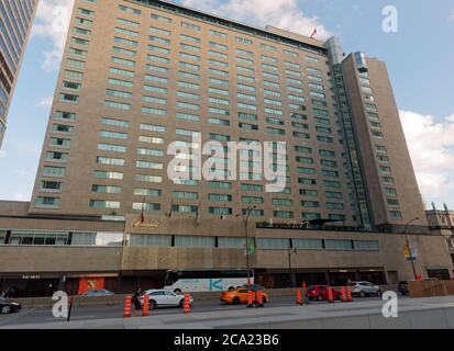 L'hotel Fairmont Queen Elizabeth a Montreal Foto Stock