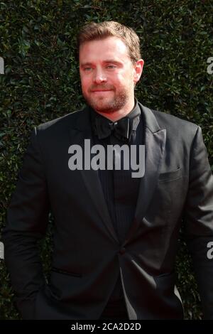 LOS ANGELES - Apr 29: Billy Miller al 45° Daytime Emmy Awards al Pasadena Civic Auditorium il 29 aprile 2018 a Pasadena, California Foto Stock