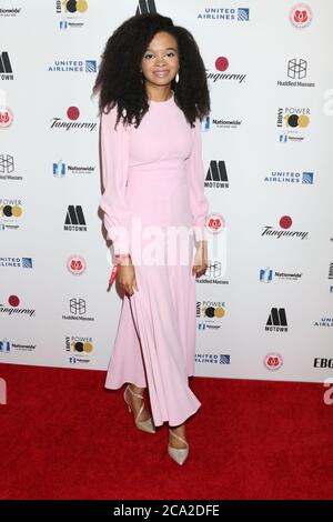 LOS ANGELES - NOV 30: Maya Penn al Gala Ebony Power 100 del Beverly Hilton Hotel il 30 novembre 2018 a Beverly Hills, California Foto Stock