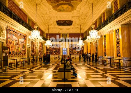 All'interno del Palazzo di Christiansborg Foto Stock