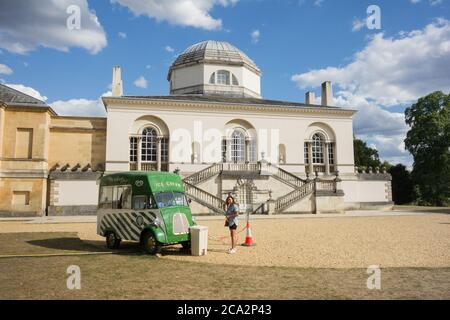 Chiswick House una villa Palladiana del 18esimo secolo a Chiswick, Londra, Inghilterra, Regno Unito Foto Stock