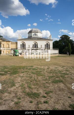 Chiswick House una villa Palladiana del 18esimo secolo a Chiswick, Londra, Inghilterra, Regno Unito Foto Stock