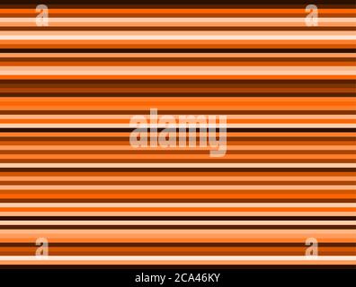 Immagine di sfondo con linee arancioni e gialle. Linee orizzontali gialle e arancioni. Foto Stock