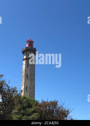Faro di balene a Saint-Clément-des-Baleines Foto Stock