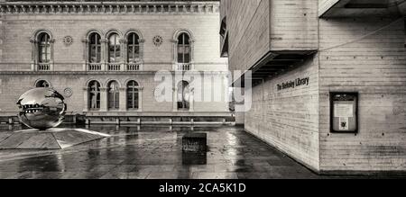 Berkeley Library, Trinity College, Dublino, Irlanda Foto Stock