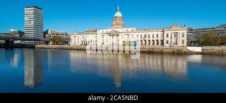 Doganiere, Docklands, Dublino, Irlanda Foto Stock