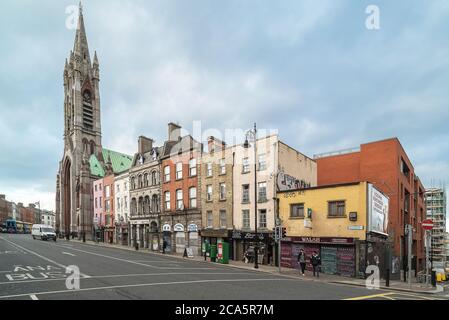 Chiesa cattolica di Sant'Agostino e Giovanni Battista, Dublino, Irlanda Foto Stock