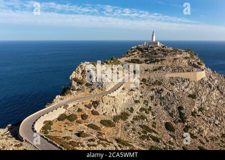 Spagna, Isole Baleari, Maiorca, Serra de Tramuntana, Capo Formentor Foto Stock