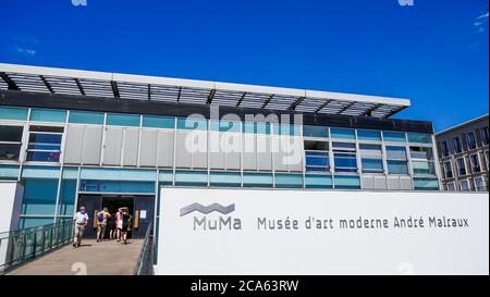 Muma, Museo d'Arte moderna André Malraux, le Havre, Senna Marittima, Normandia, Francia Foto Stock