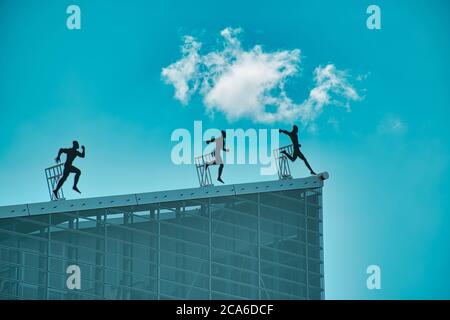 Milano, Italia 08.03.2020: Casa Milano, sede centrale della squadra di calcio AC Milan a portello Foto Stock