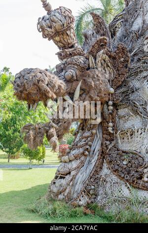 Old raja's Palace Taman Ujung Sukasada (Taman Ujung Water Palace), Karangasem, Bali Island, Indonesia Foto Stock