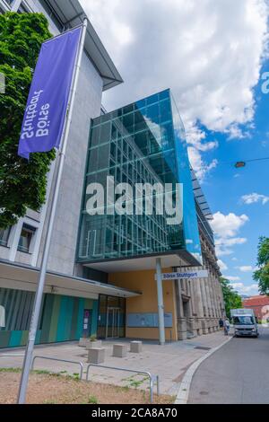 Borsa, Stoccarda, Baden-Württemberg, Germania del Sud Foto Stock