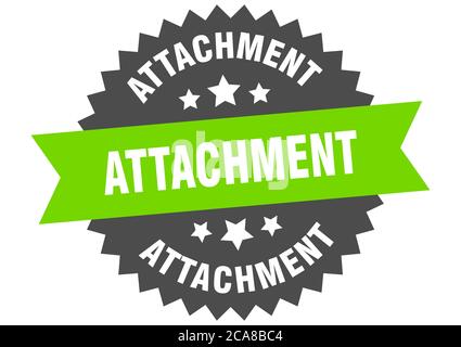 applicare l'etichetta a nastro isolata rotonda. cartello di fissaggio Illustrazione Vettoriale