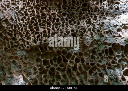 Gola del Diavolo, erosioni di arenaria nella roccia, vicino Irrel, Parco Naturale Südeifel, Rheinland-Pflanz, Germania, Foto Stock